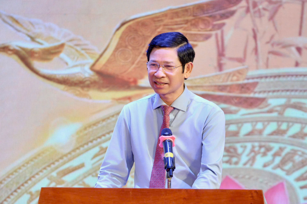 Thứ trưởng Bộ Văn hóa, Thể thao và Du lịch Hồ An Phong phát biểu tại chương trình. Thứ trưởng Bộ Văn hóa, Thể thao và Du lịch Hồ An Phong phát biểu tại chương trình.