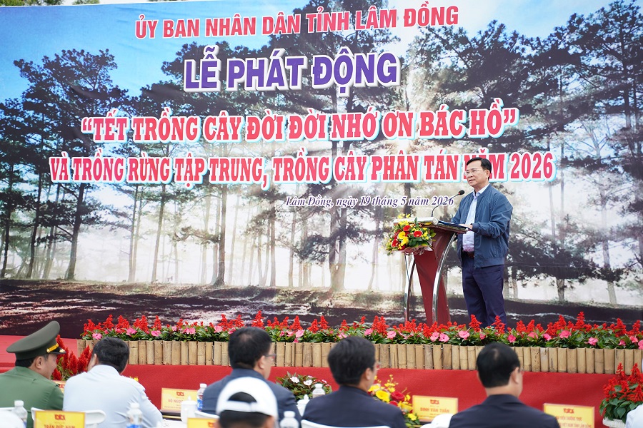 Lâm Đồng phát động “Tết trồng cây đời đời nhớ ơn Bác Hồ”: Ở đâu có đất trống, ở đó có cây xanh