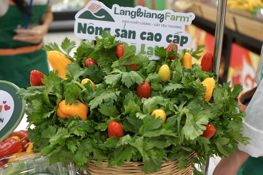 Sản phẩm OCOP của trang trại Langbiang Farm.