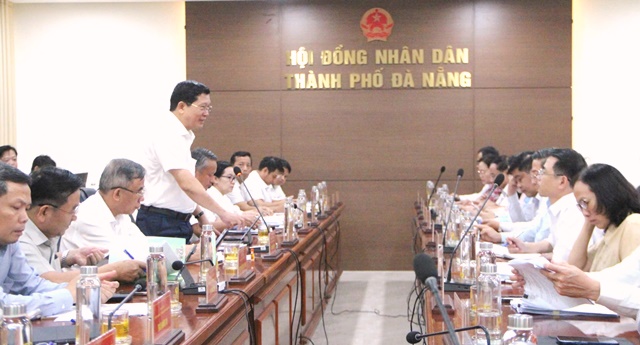 Ủy vi&ecirc;n thường vụ - Ph&oacute; Chủ tịch Thường trực HĐND TP. Đ&agrave; Nẵng Trần Phước Sơn chủ tr&igrave; phi&ecirc;n họp thường kỳ th&aacute;ng 5/2026 của Thường trực HĐND th&agrave;nh phố.