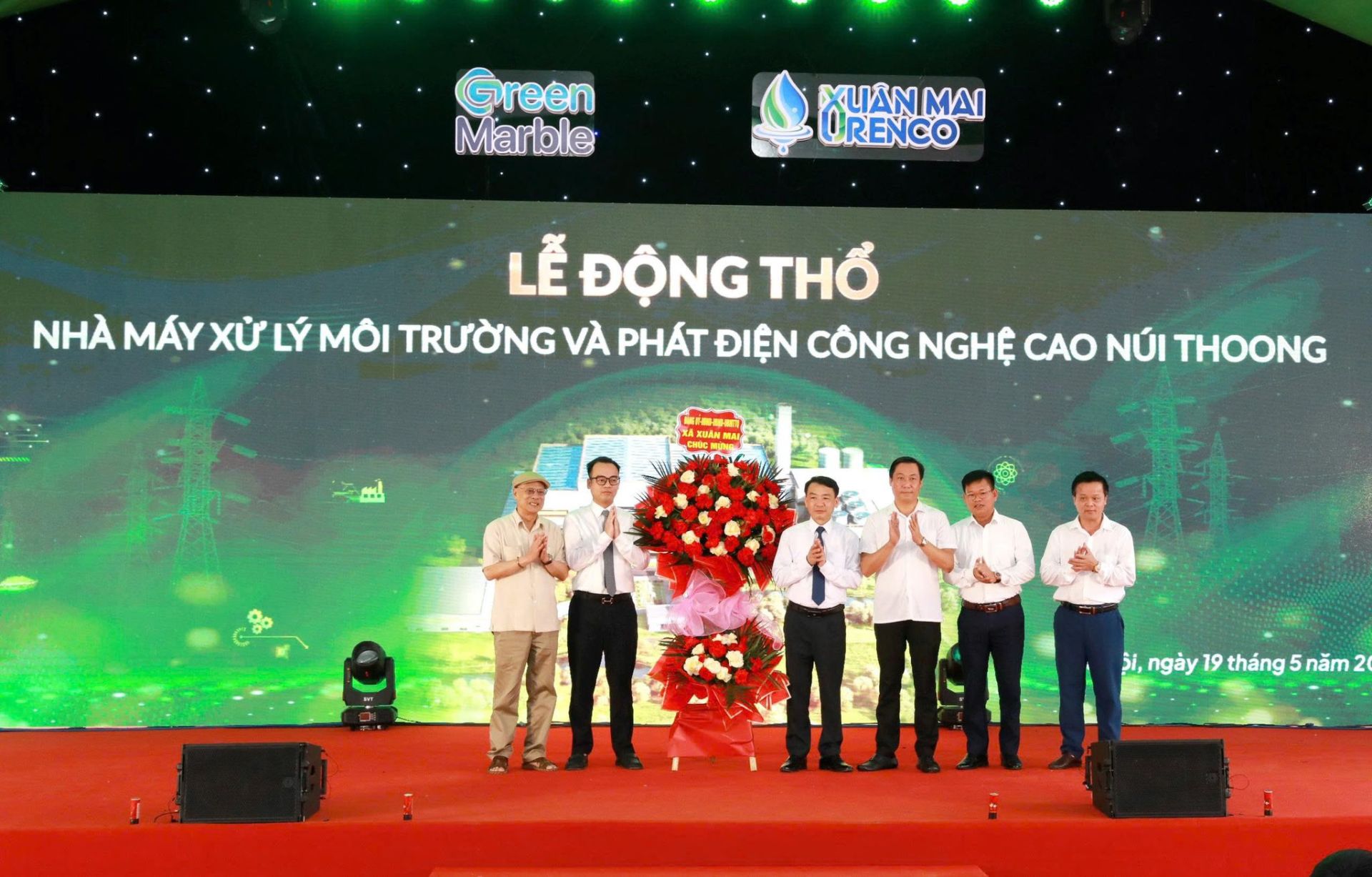 Hà Nội động thổ nhà máy điện rác công nghệ cao hơn 5.200 tỷ đồng tại Xuân Mai