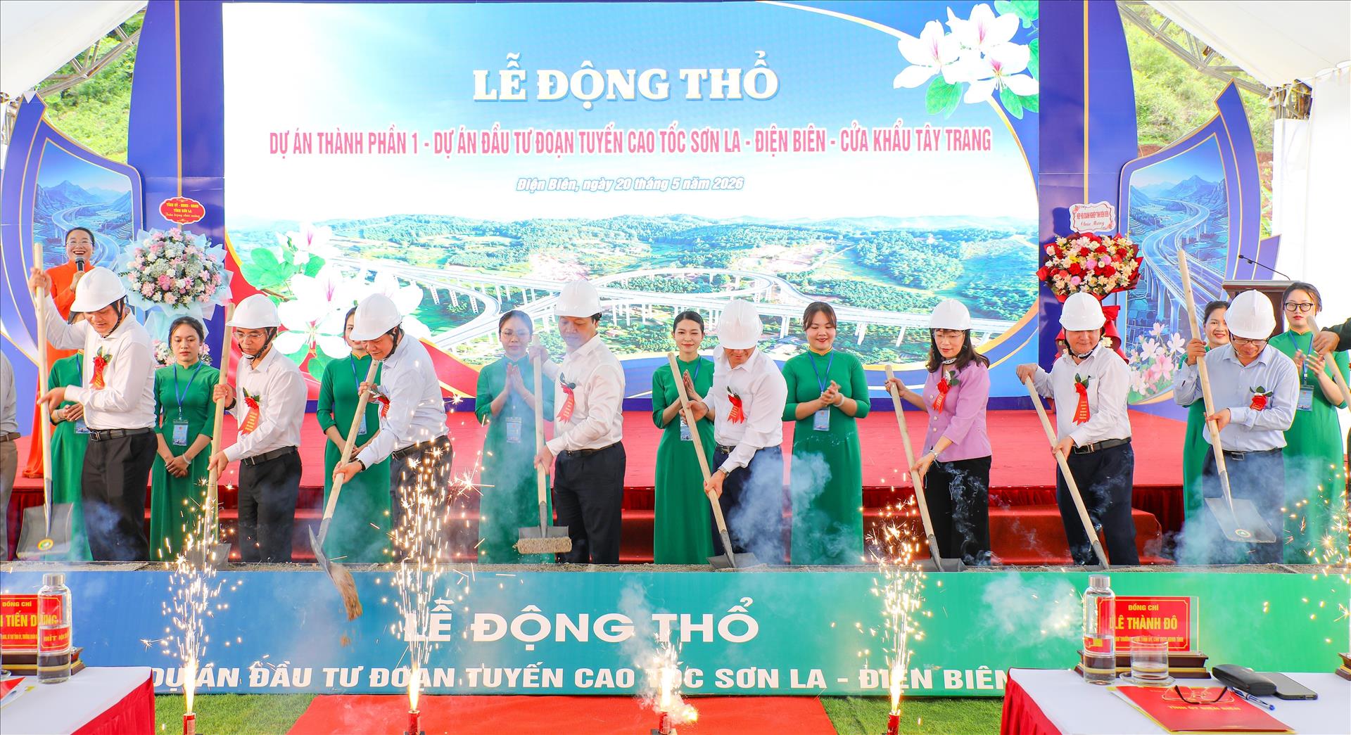 Động thổ cao tốc hơn 23.000 tỷ đồng nối Sơn La - Điện Biên - Cửa khẩu Tây Trang