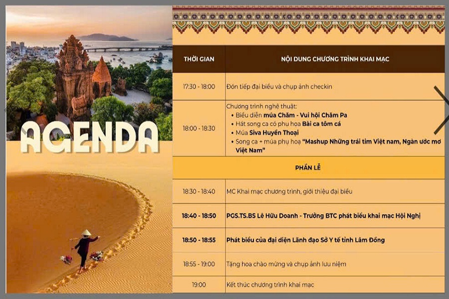 Chương tr&igrave;nh khai mạc Hội nghị Da liễu Thẩm mỹ to&agrave;n quốc lần thứ IX, ng&agrave;y 21/5/2026, tại Mũi N&eacute;.