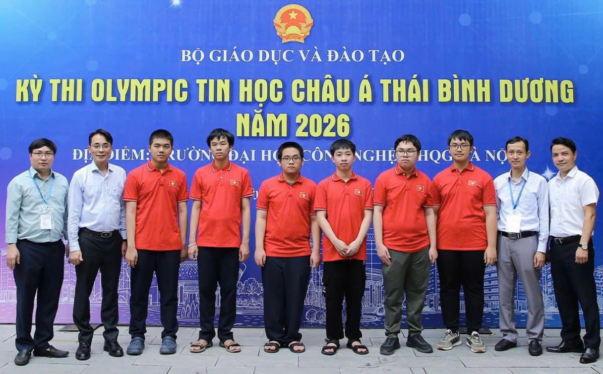 Việt Nam giành 2 Huy chương Vàng tại Olympic Tin học châu Á Thái Bình Dương