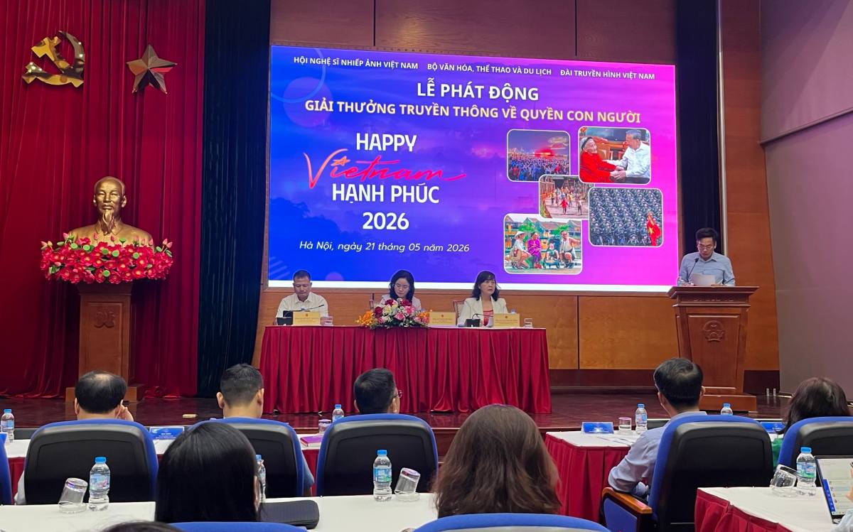 Phát động Giải thưởng “Việt Nam hạnh phúc - Happy Vietnam 2026”