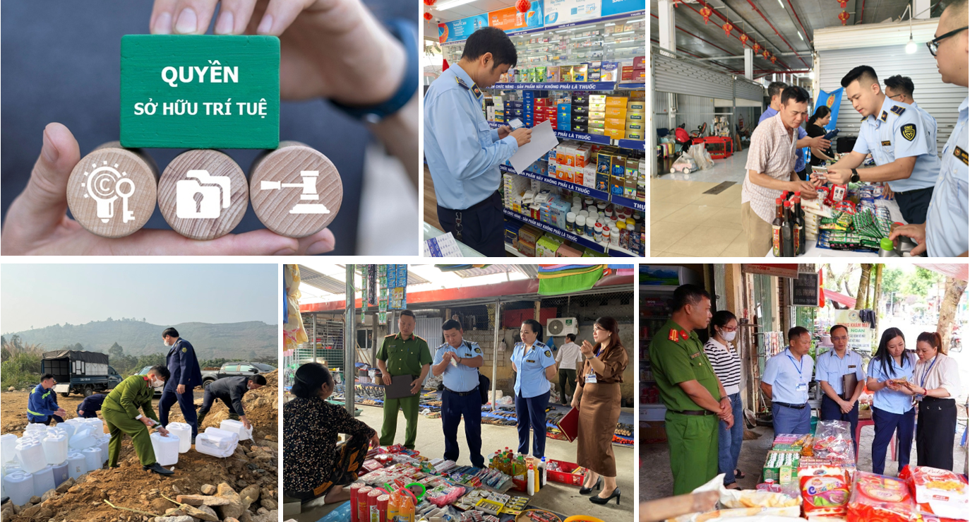 Tỉnh L&agrave;o Cai y&ecirc;u cầu c&aacute;c Sở, ban ng&agrave;nh, cơ quan đơn vị tăng cường c&ocirc;ng t&aacute;c quản l&yacute; địa b&agrave;n, kiểm tra, kiểm so&aacute;t thị trường, tập trung xử l&yacute; c&aacute;c h&agrave;nh vi sản xuất, kinh doanh h&agrave;ng giả, h&agrave;ng h&oacute;a giả mạo nh&atilde;n hiệu, h&agrave;ng h&oacute;a x&acirc;m phạm quyền sở hữu tr&iacute; tuệ đối với c&aacute;c mặt h&agrave;ng ti&ecirc;u d&ugrave;ng thiết yếu, thực phẩm, thuốc, mỹ phẩm...