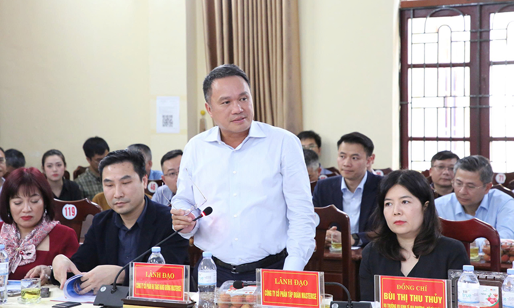 Đại diện nh&agrave; đầu tư đề xuất một số nội dung.