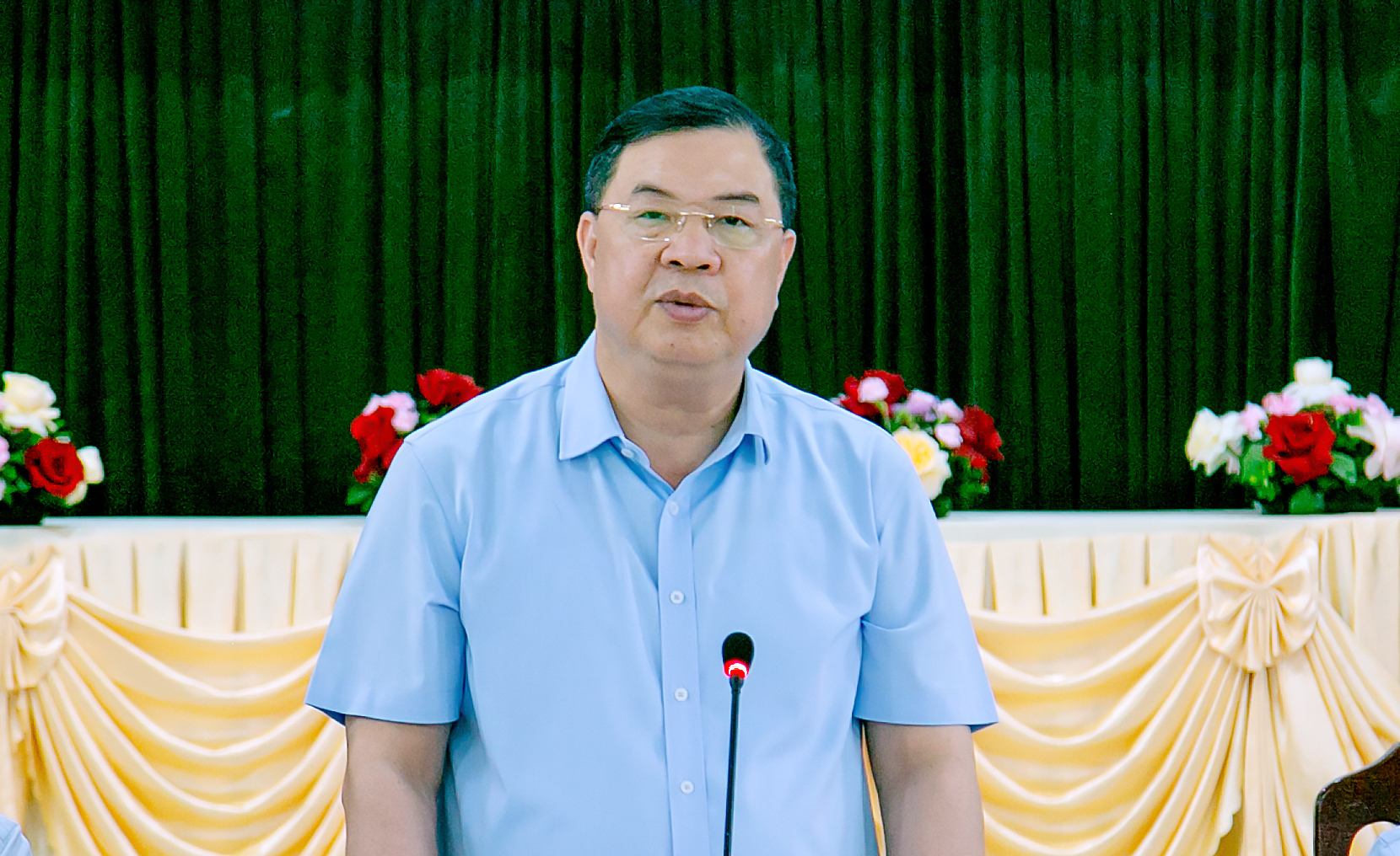 Ph&oacute; Thủ tướng Thường trực Ch&iacute;nh phủ Phạm Gia T&uacute;c kết luận tại hội nghị.