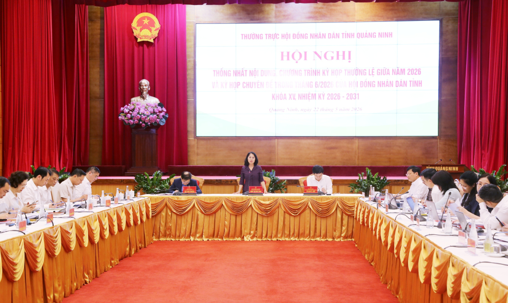 Quảng Ninh: Thống nhất nội dung chương trình các kỳ họp HĐND tỉnh