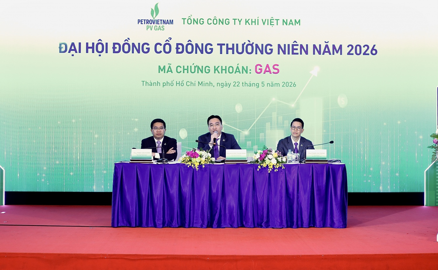 Đo&agrave;n chủ tịch điều h&agrave;nh Đại hội