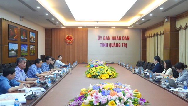 Quảng Trị thúc đẩy hợp tác với JICA về môi trường và phát triển đô thị thích ứng biến đổi khí hậu