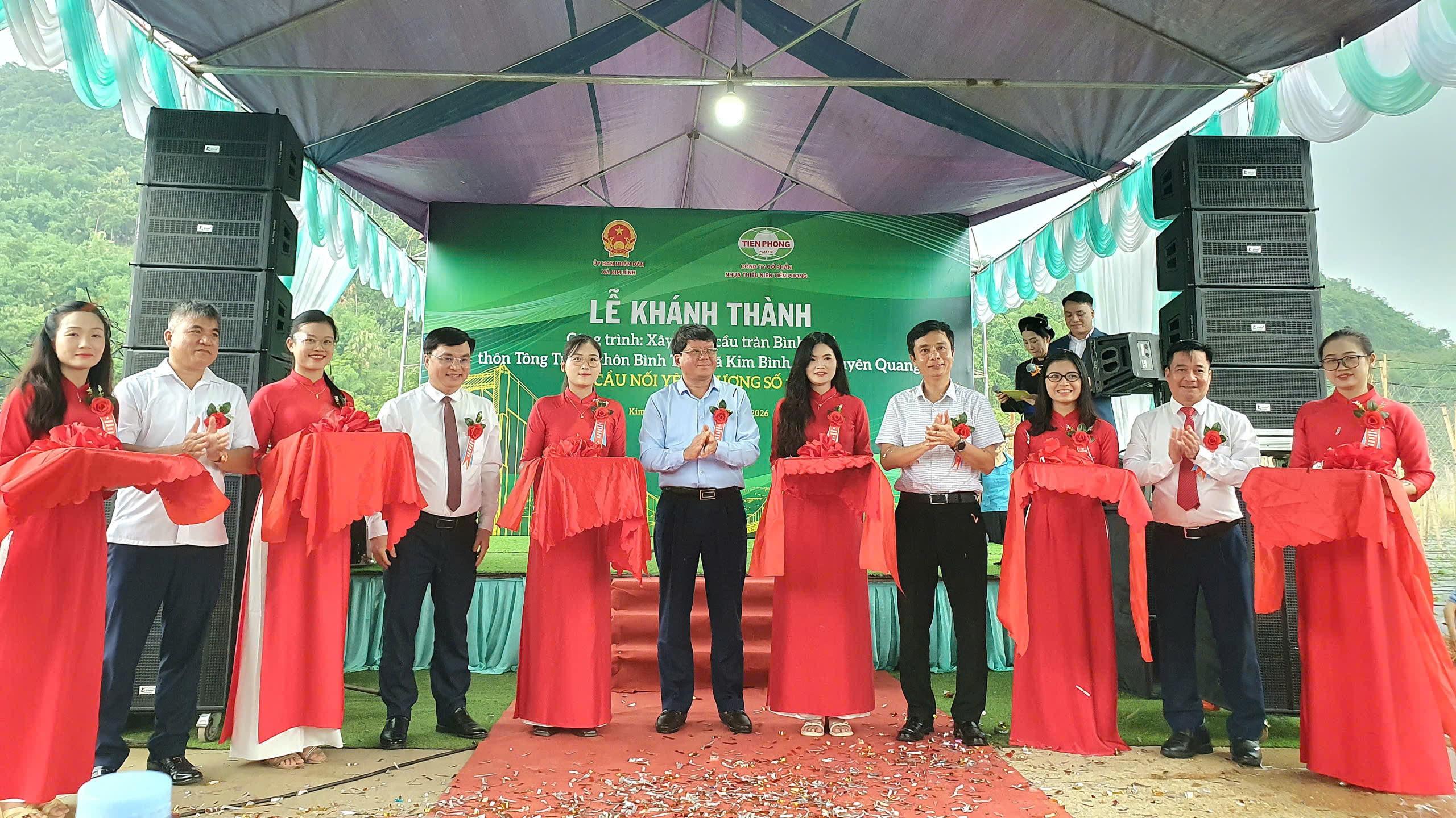 Khánh thành cầu tràn Bình Thể - Cầu nối yêu thương số 119