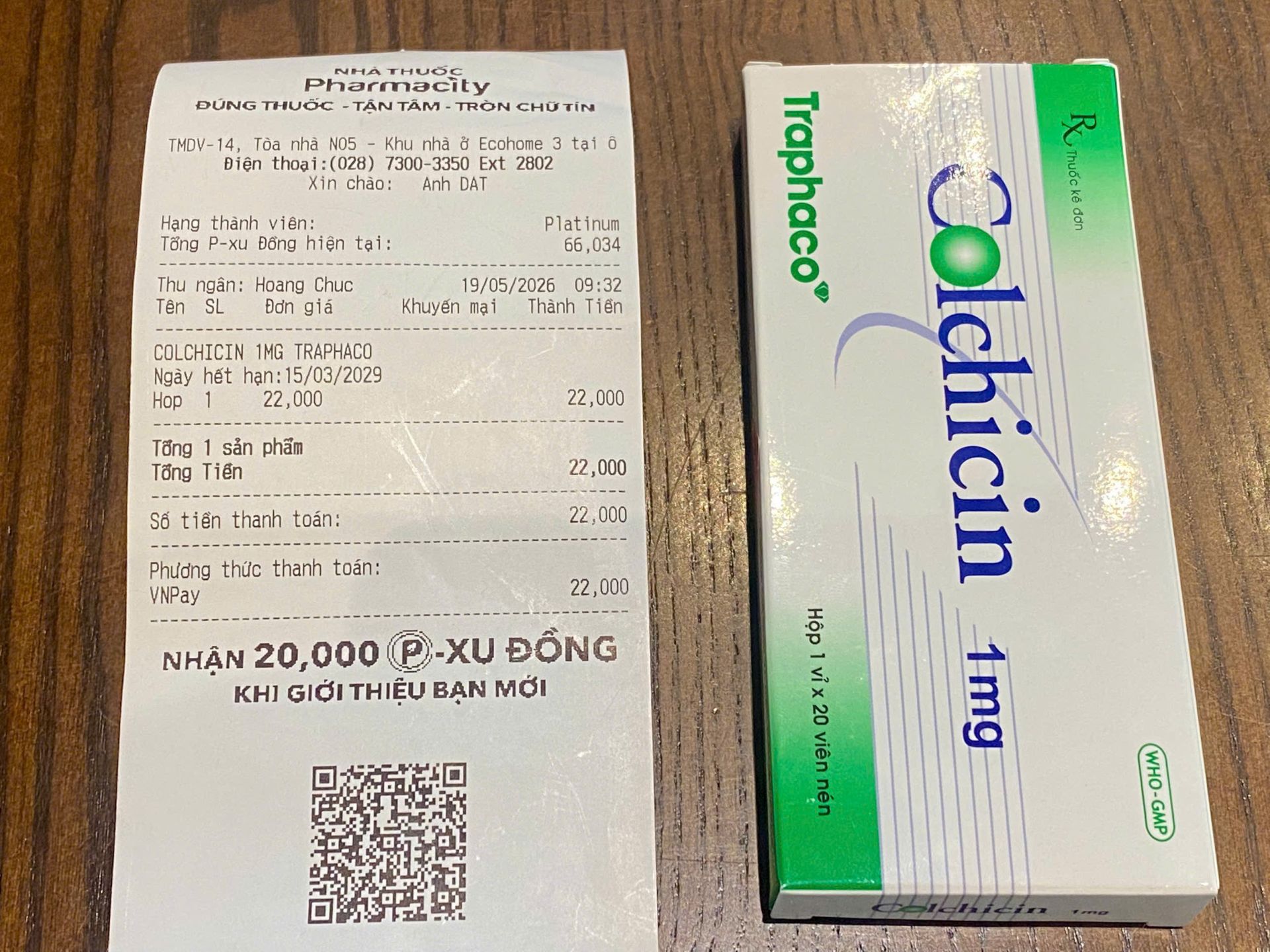 Thuốc Colchicin 1mg - một loại thuốc nằm trong danh mục thuốc kê đơn theo quy định Thuốc Colchicin 1mg - một loại thuốc nằm trong danh mục thuốc kê đơn theo quy định