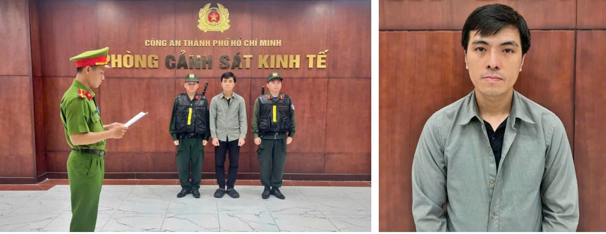 Cơ quan Cảnh sát điều tra Công an TP. Hồ Chí Minh khởi tố vụ án, khởi tố bị can đối với Lưu Phát Thuận để điều tra hành vi xâm phạm sở hữu công nghiệp. (Ảnh: CATPHCM) Cơ quan Cảnh sát điều tra Công an TP. Hồ Chí Minh khởi tố vụ án, khởi tố bị can đối với Lưu Phát Thuận để điều tra hành vi xâm phạm sở hữu công nghiệp. (Ảnh: CATPHCM)
