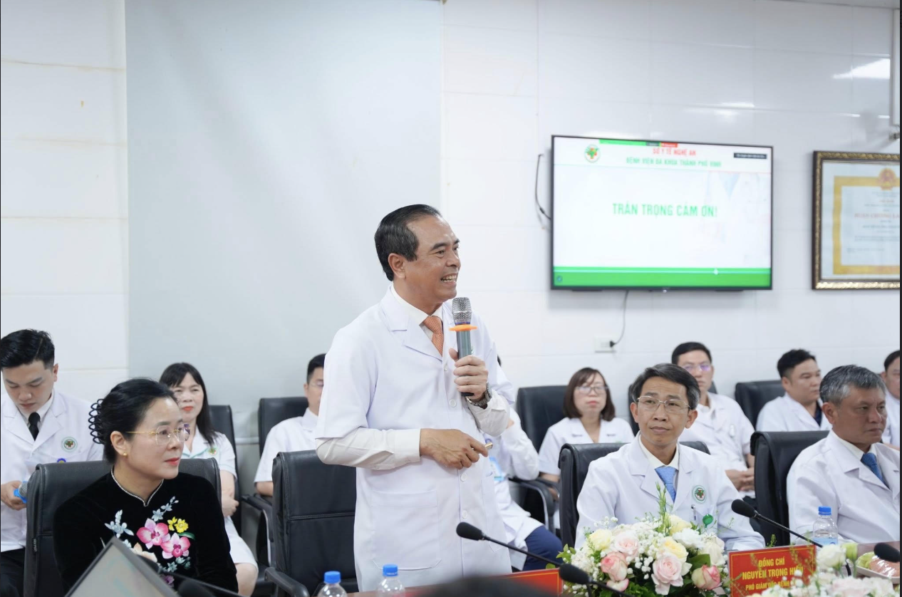 TS. BS Nguyễn Hồng Trường giữ chức Giám đốc Bệnh viện Hữu nghi Đa khoa Nghệ An