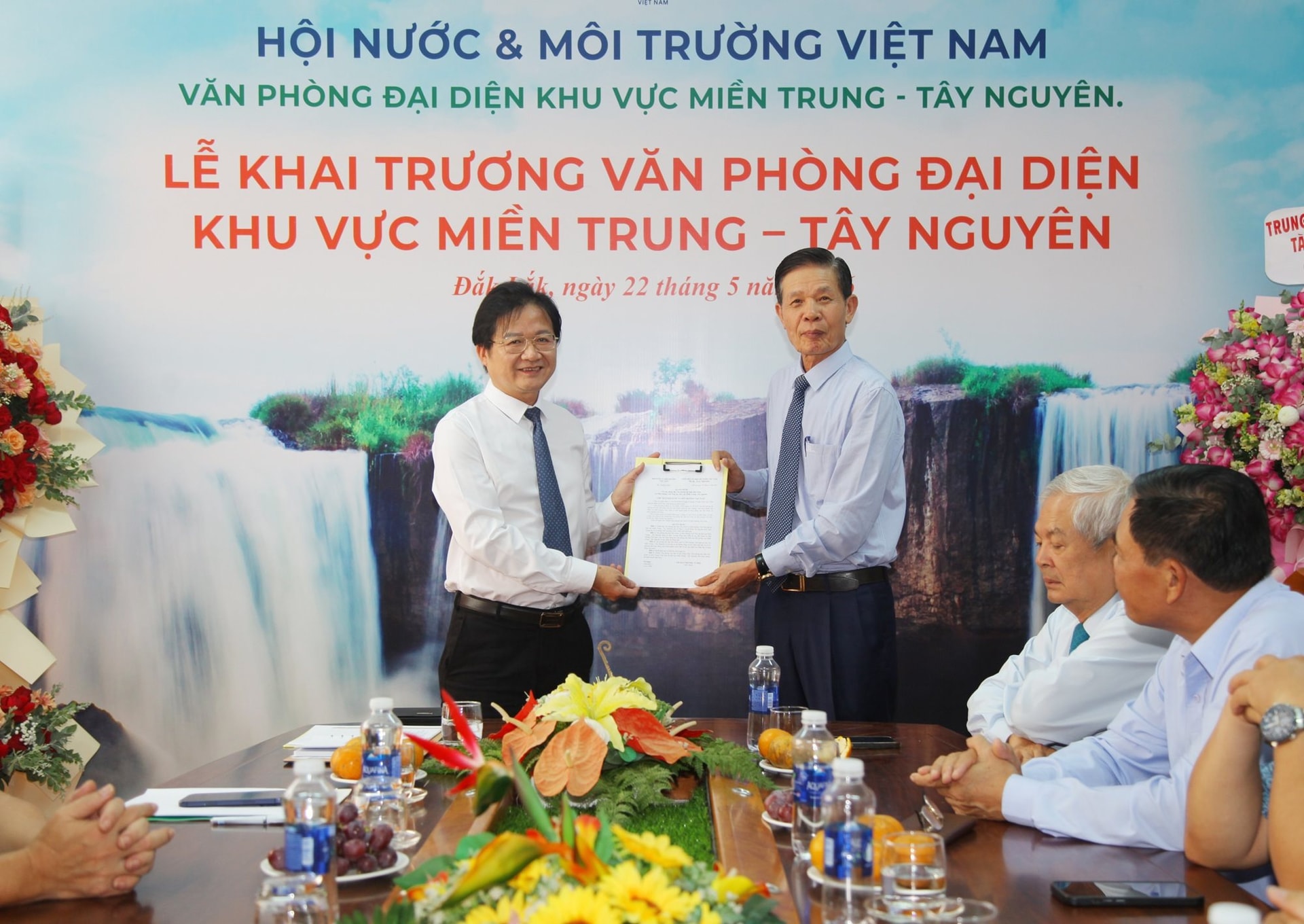 Hội Nước và Môi trường Việt Nam tổ chức lễ khai trương Văn phòng đại diện tại khu vực miền Trung - Tây Nguyên