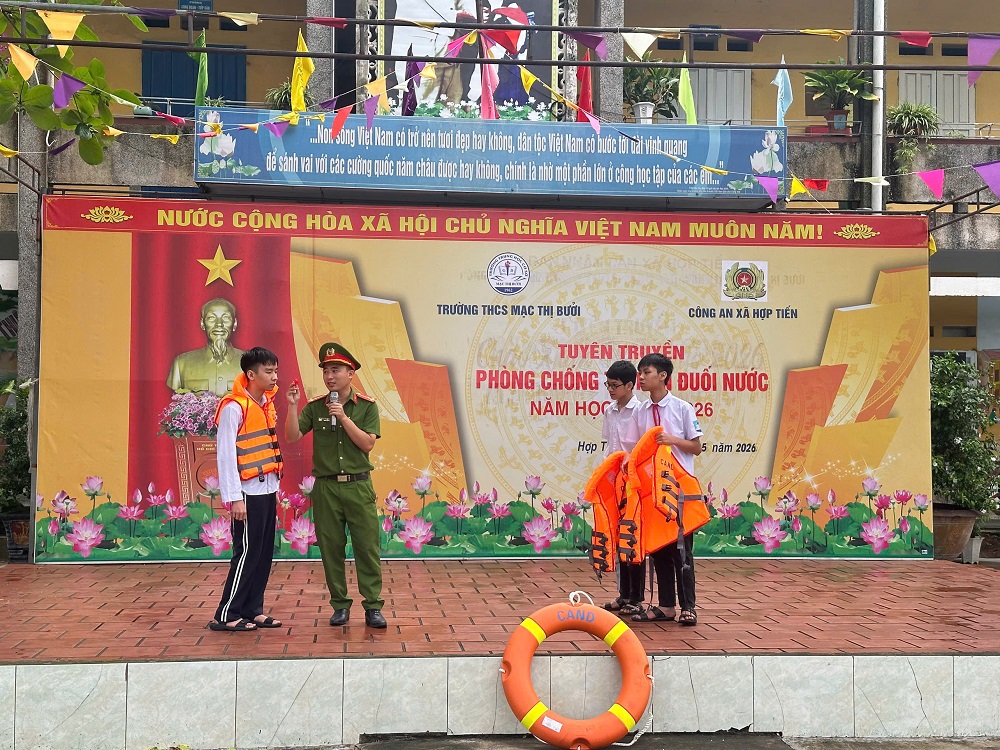 Hải Phòng: Nâng cao nhận thức và kỹ năng phòng chống đuối nước cho trẻ em dịp hè