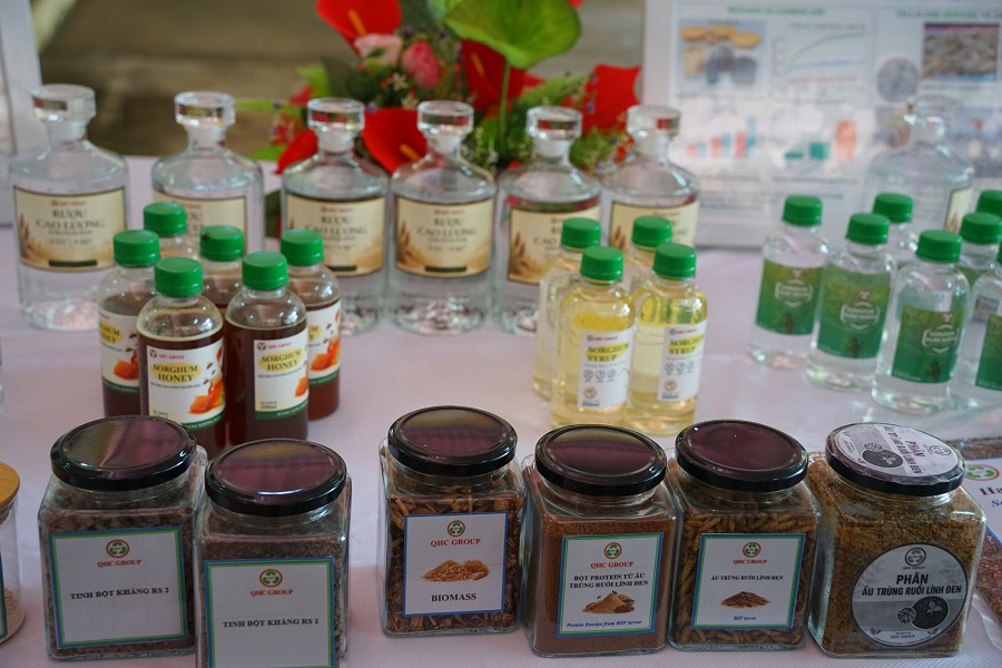 Những sản phẩm được chế biến từ cao lương ngọt