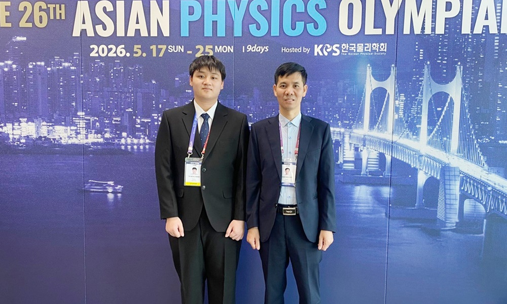 M88 Casino, Nổ Hũ, Bắn Cá trường THPT Chuyên Bắc Ninh giành Huy chương Bạc Olympic Vật lý châu Á 2026