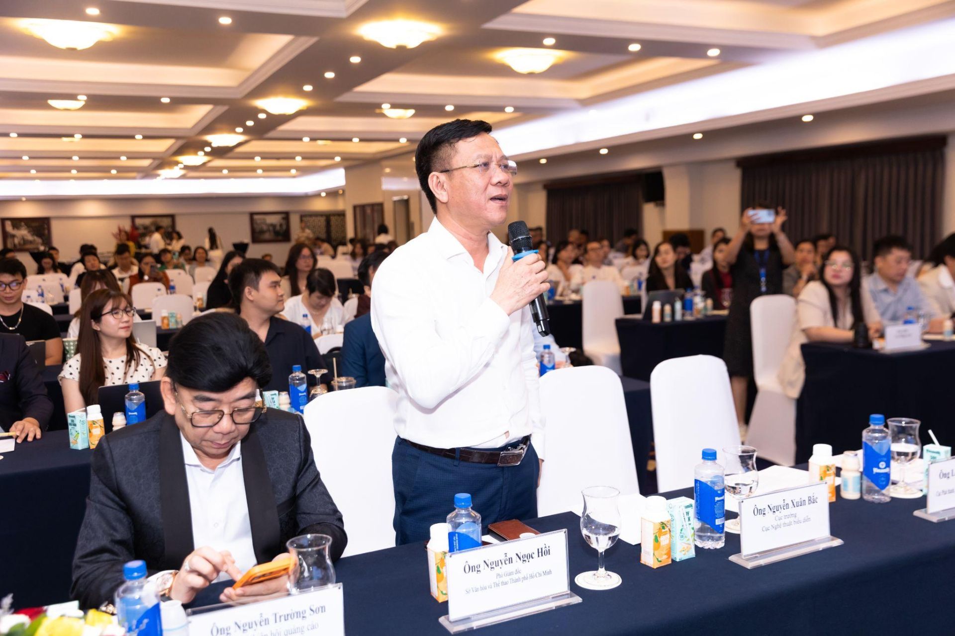 &Ocirc;ng Nguyễn Ngọc Hồi, Ph&oacute; Gi&aacute;m đốc Sở VH&TT TP.HCM chia sẻ g&oacute;c nh&igrave;n từ cơ quan quản l&yacute; địa phương