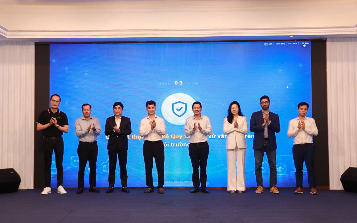 C&aacute;c đơn vị tham gia đồng h&agrave;nh triển khai c&aacute;c s&aacute;ng kiến x&acirc;y dựng m&ocirc;i trường văn h&oacute;a tr&ecirc;n kh&ocirc;ng gian số