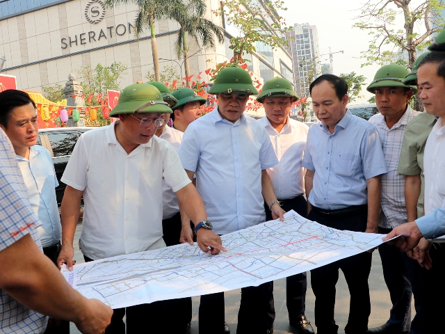Nghệ An: Chỉnh trang đô thị Vinh gắn với bảo đảm trật tự an toàn giao thông