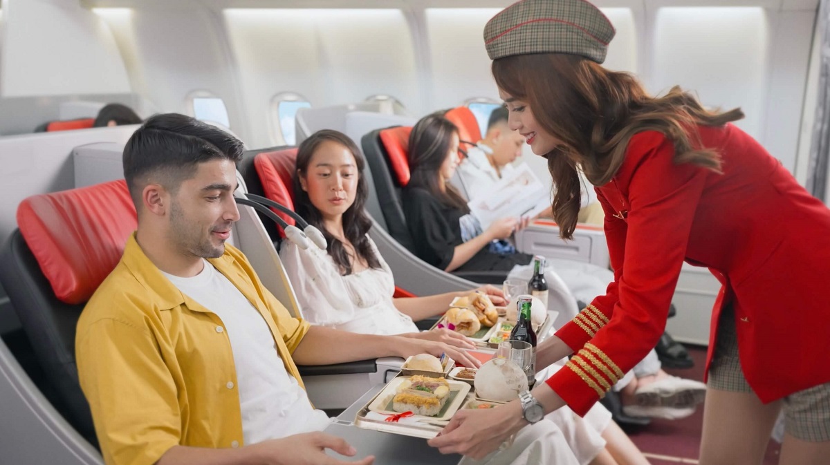 Hạng v&eacute; Business Vietjet. Nguồn: Vietjet