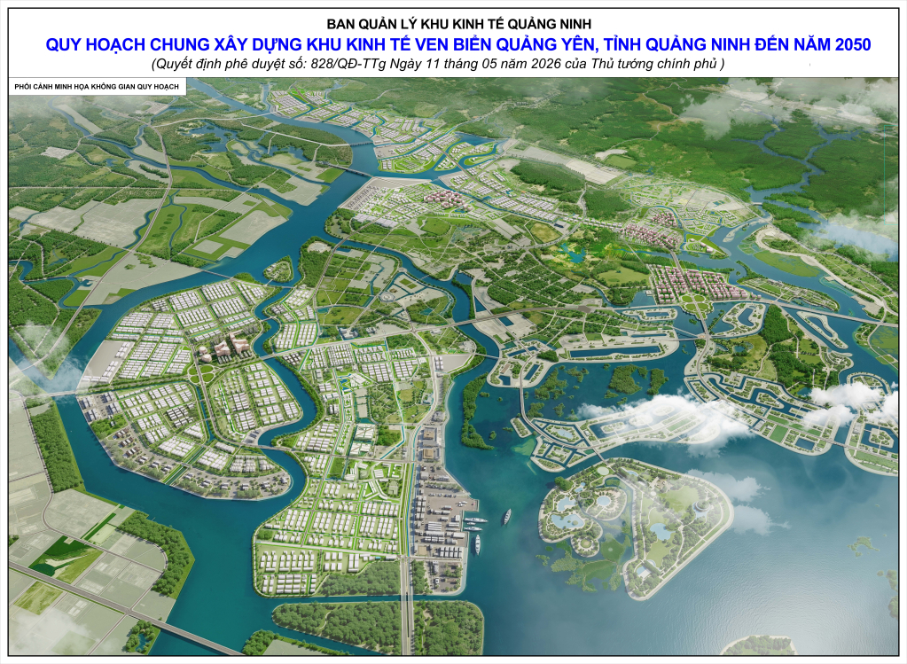 Phê duyệt quy hoạch chung đường link M88 mới nhất khu M88bet không chặn ven biển Quảng Yên đến năm 2050