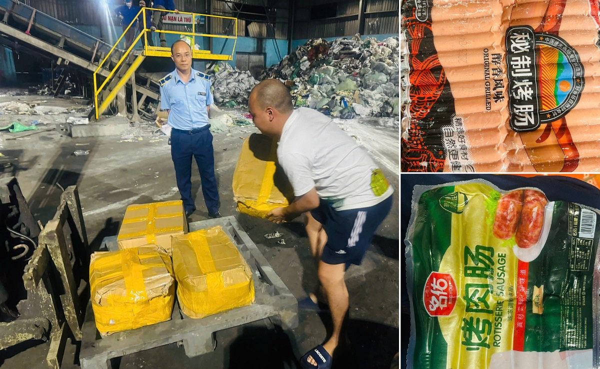 Phú Thọ: Xử phạt gần 340 triệu đồng, tiêu hủy hơn 1,2 tấn thực phẩm đông lạnh vi phạm