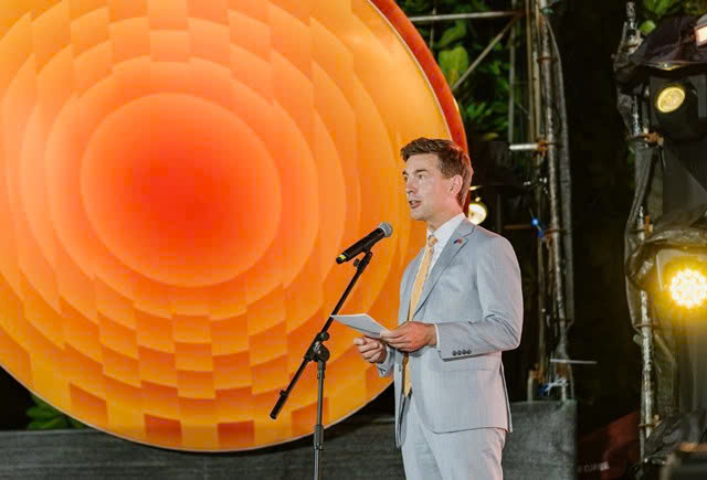 Ngài Julien Guerrier - Đại sứ EU tại Việt Nam phát biểu tại chương trình. Ngài Julien Guerrier - Đại sứ EU tại Việt Nam phát biểu tại chương trình.