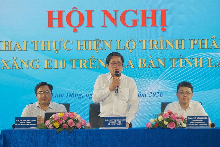 Petrolimex Lâm Đồng phối hợp triển khai lộ trình phân phối xăng sinh học E10 trên toàn tỉnh