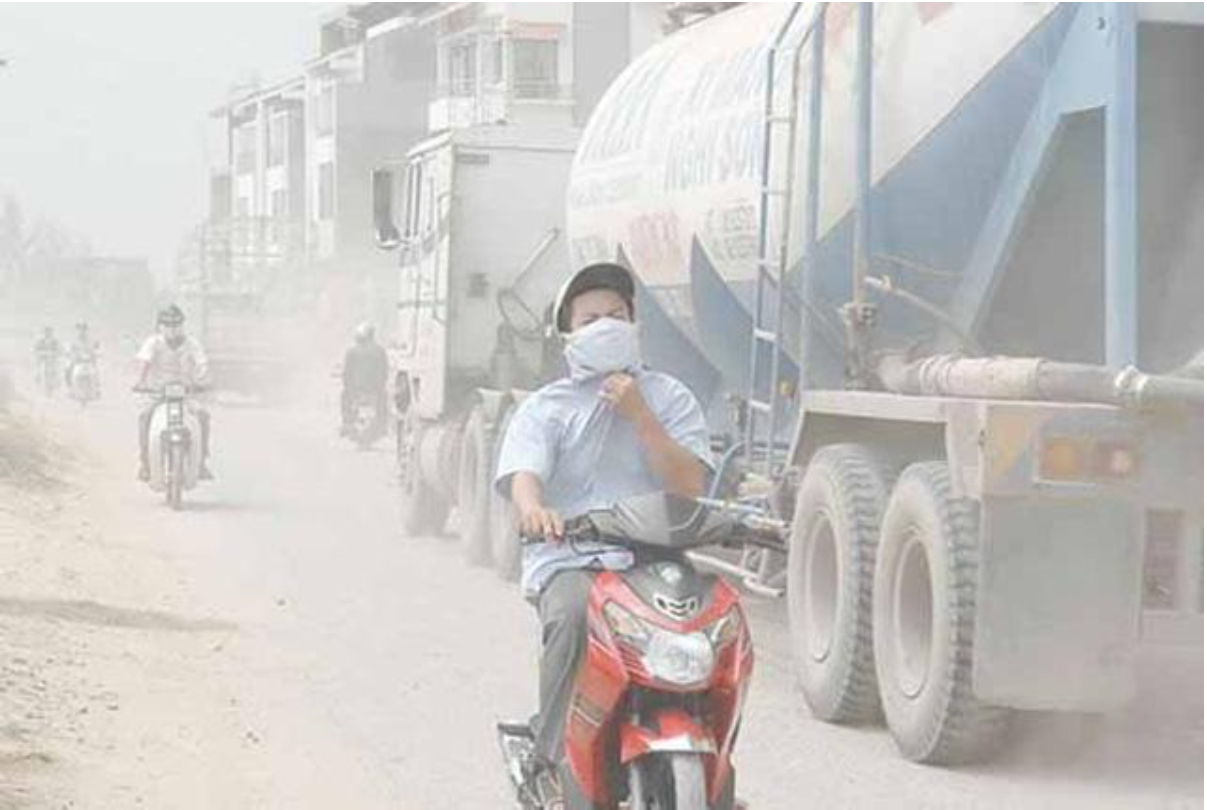 Ô nhiễm môi trường có thể gây khàn tiếng kéo dài Ô nhiễm môi trường có thể gây khàn tiếng kéo dài
