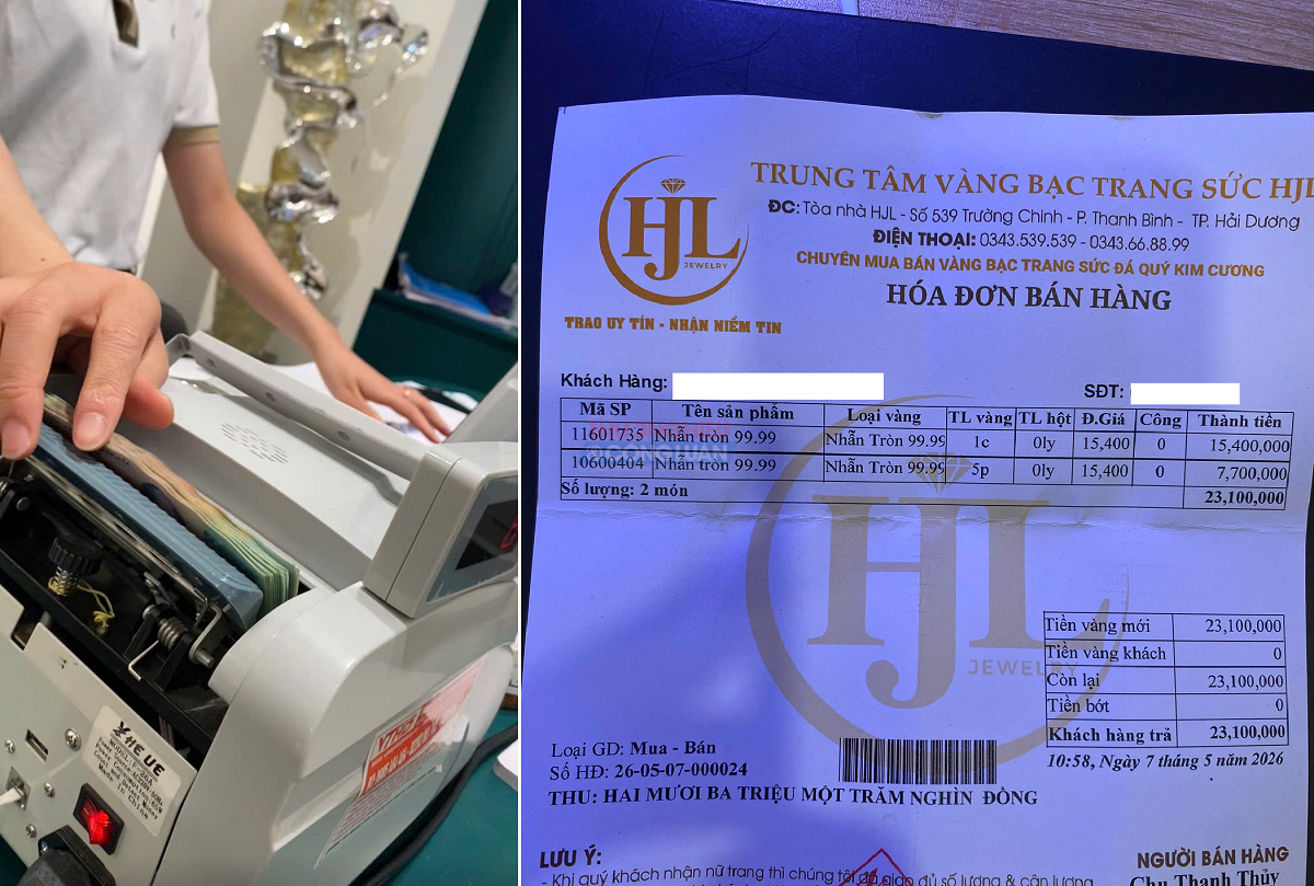 Hóa đơn bán hàng và quy trình giao dịch bằng tiền mặt tại HJL Hóa đơn bán hàng và quy trình giao dịch bằng tiền mặt tại HJL