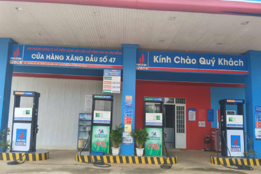 Cột đo xăng, dầu phục vụ kinh doanh xăng sinh học E10 RON95 tại cửa hàng bán lẻ xăng, dầu Cột đo xăng, dầu phục vụ kinh doanh xăng sinh học E10 RON95 tại cửa hàng bán lẻ xăng, dầu