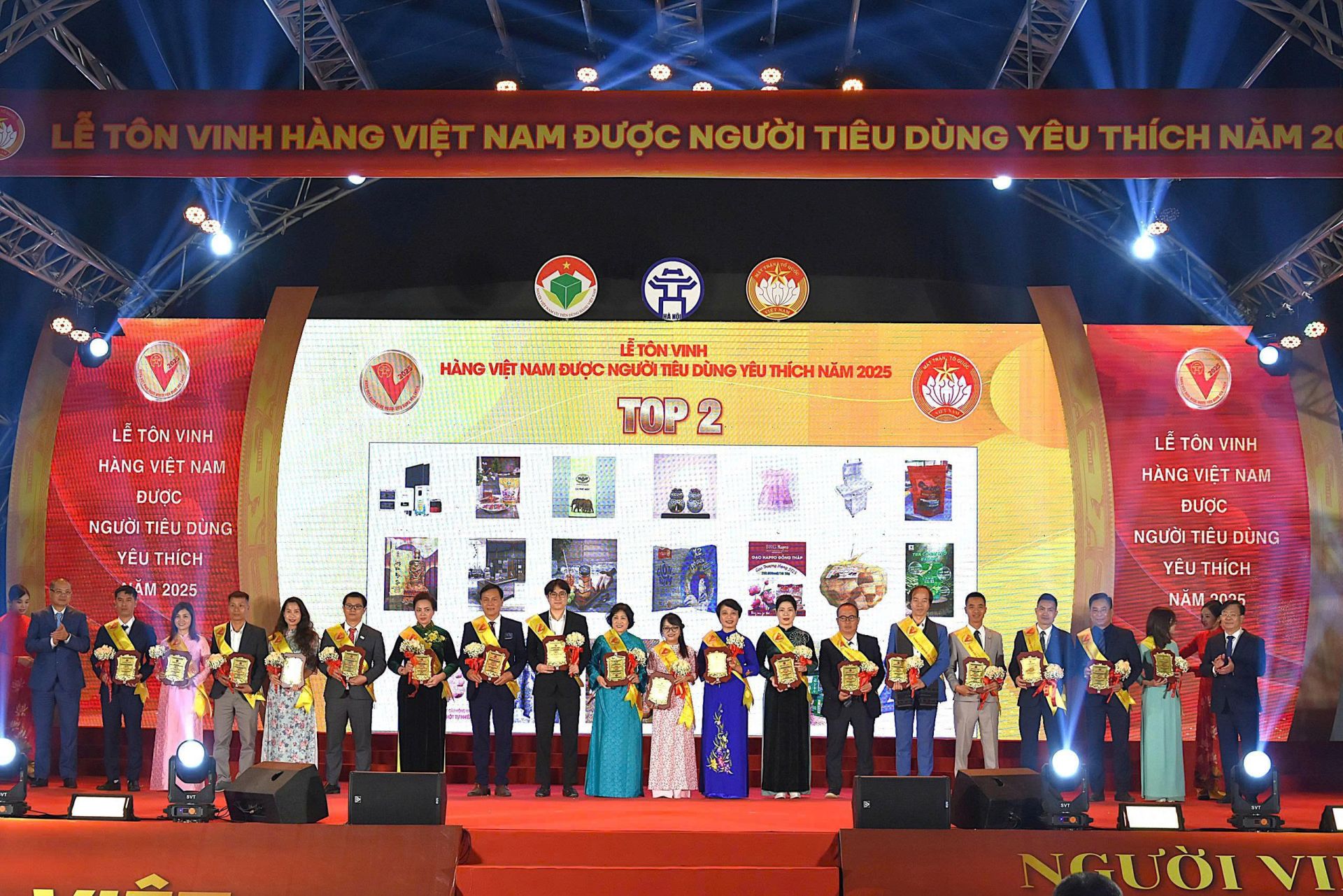Gạo Hapro ST25 đạt TOP2 H&agrave;ng VN được người ti&ecirc;u d&ugrave;ng y&ecirc;u th&iacute;ch năm 2025