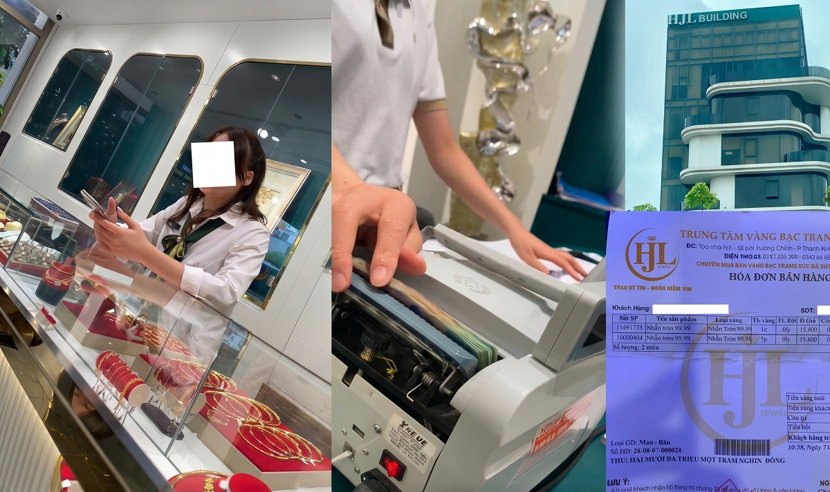 Dấu hiệu bất thường trong giao dịch vàng tại trung tâm HJL Hải Dương: Góc khuất sau quầy thu ngân