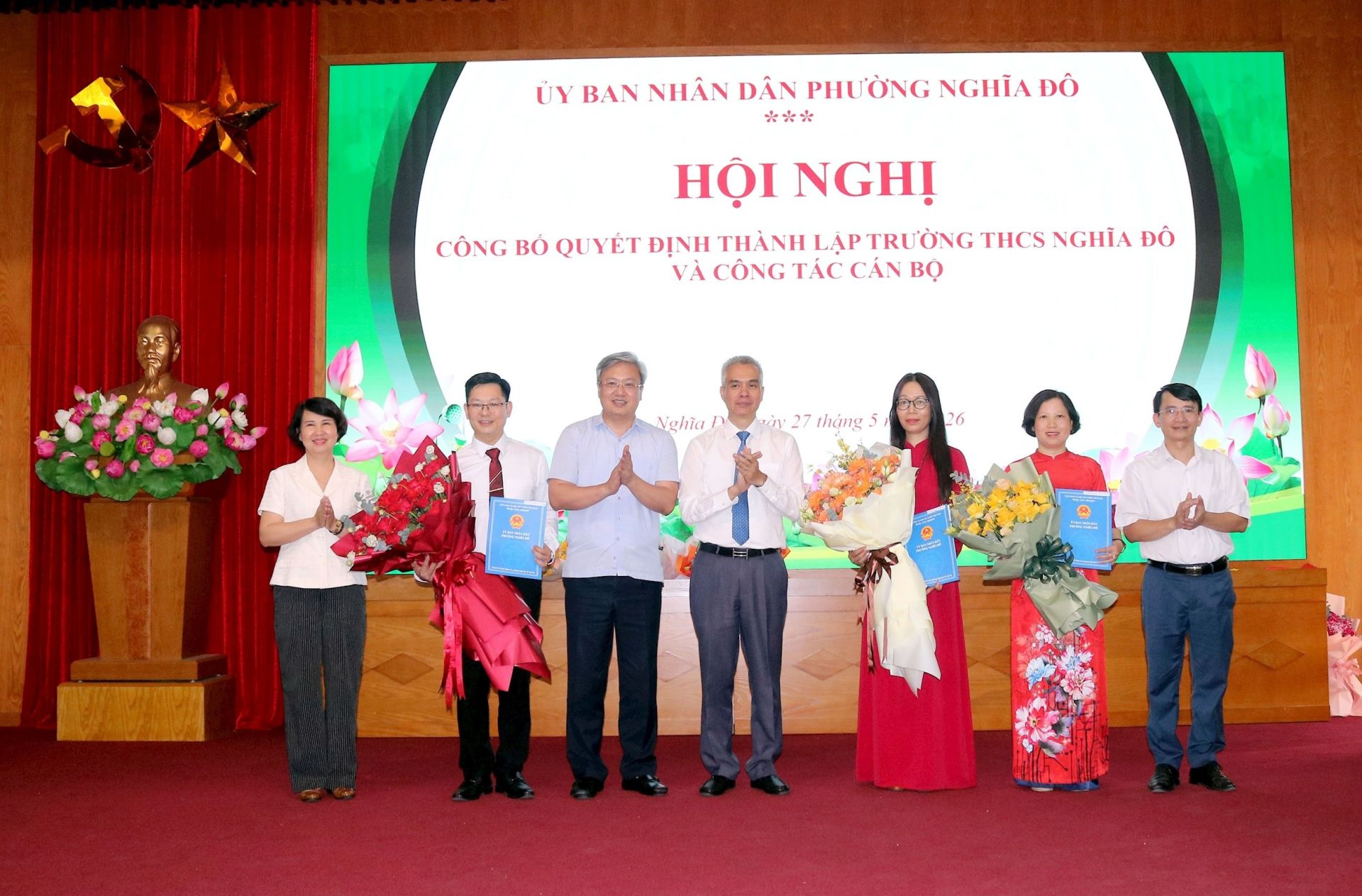 Nghĩa Đô có thêm trường THCS chất lượng cao