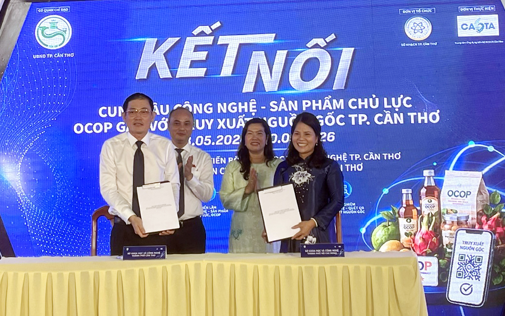 K&yacute; kết hợp t&aacute;c giữa Sở Khoa học-C&ocirc;ng nghệ TP. Cần Thơ với Sở Khoa học-C&ocirc;ng nghệ TP. Hồ Ch&iacute; Minh