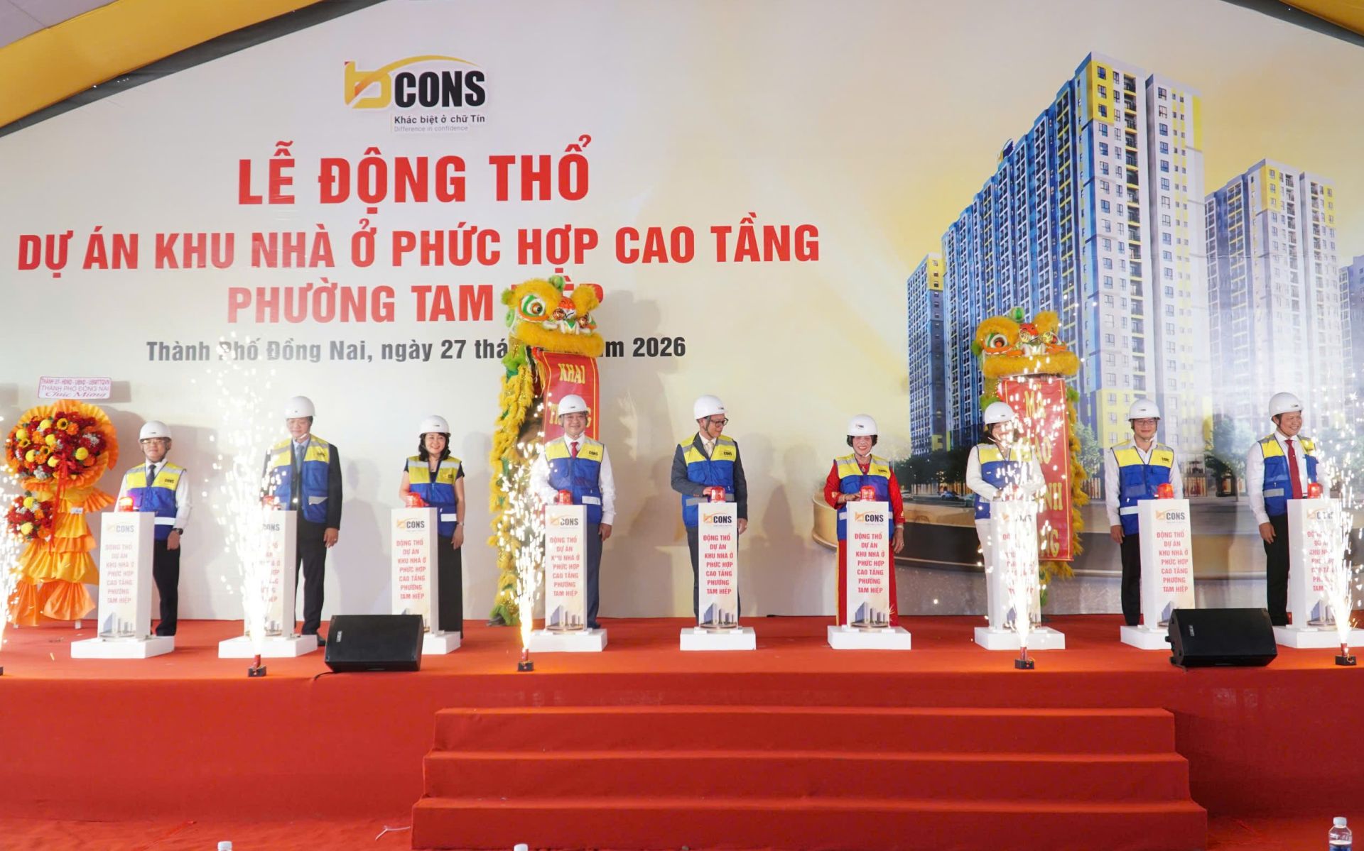 Đồng Nai: Khởi công khu phức hợp gần 4.500 tỷ đồng
