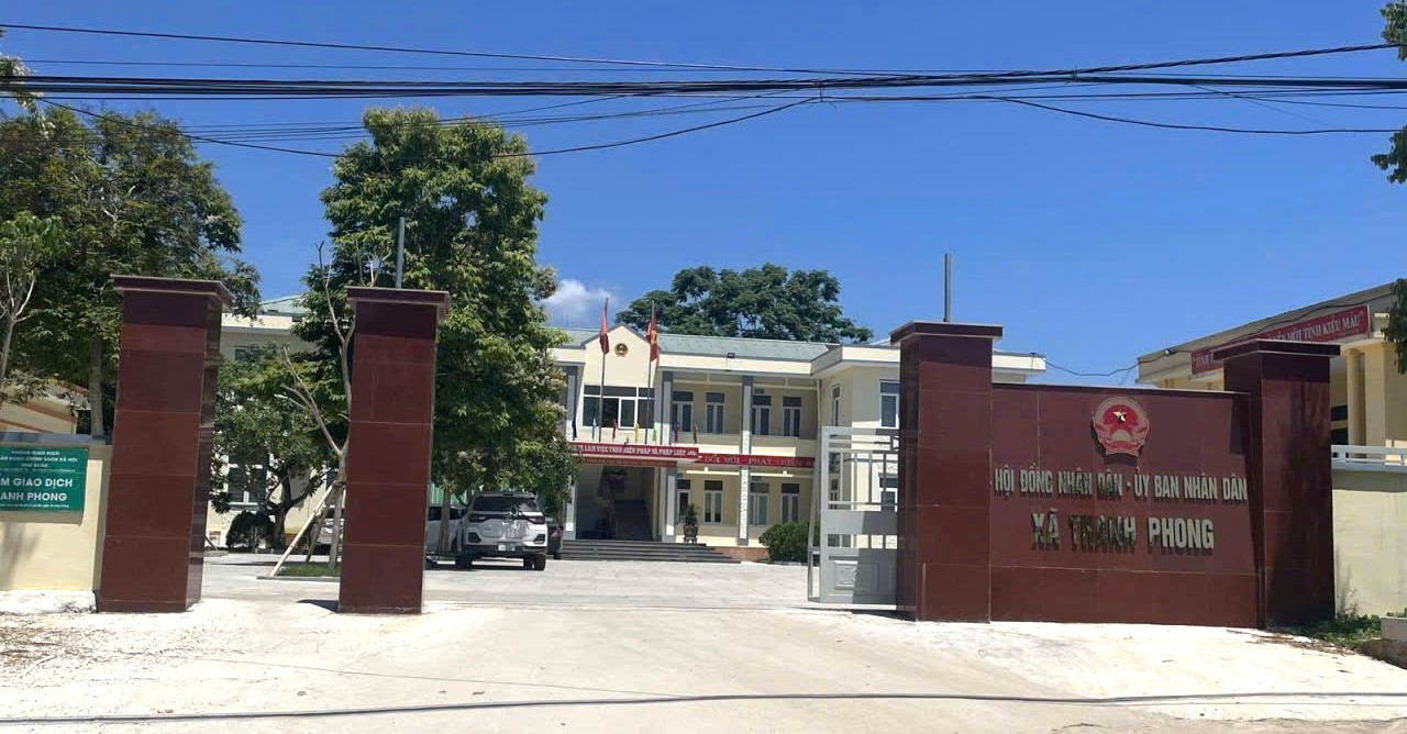Trụ sở ubnd xã thanh phong Trụ sở ubnd xã thanh phong