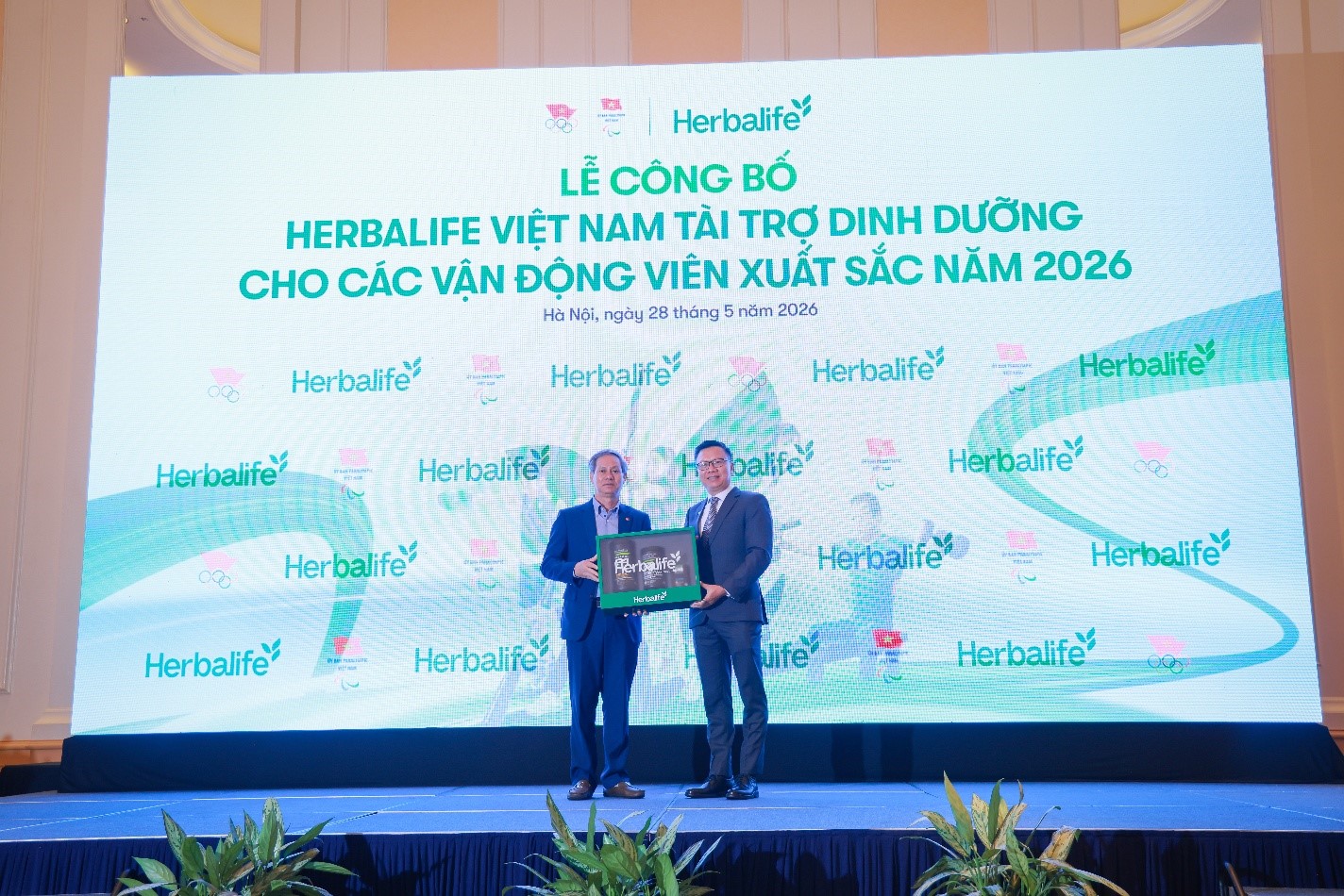 Herbalife Việt Nam tiếp tục tài trợ sản phẩm dinh dưỡng cho các vận động viên xuất sắc Việt Nam năm 2026