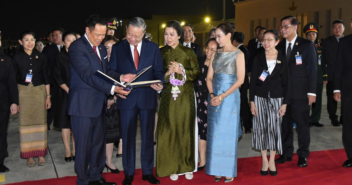 Tổng Bí thư, Chủ tịch nước Tô Lâm và Phu nhân kết thúc tốt đẹp chuyến thăm chính thức Vương quốc Thái Lan