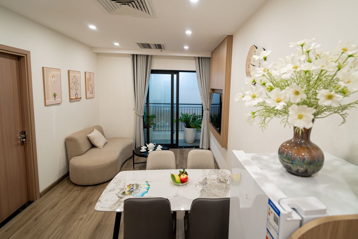 Căn hộ đầy đủ tiện nghi tại Happy Home Tr&agrave;ng C&aacute;t l&agrave; tổ ấm trong mơ của nhiều lao động