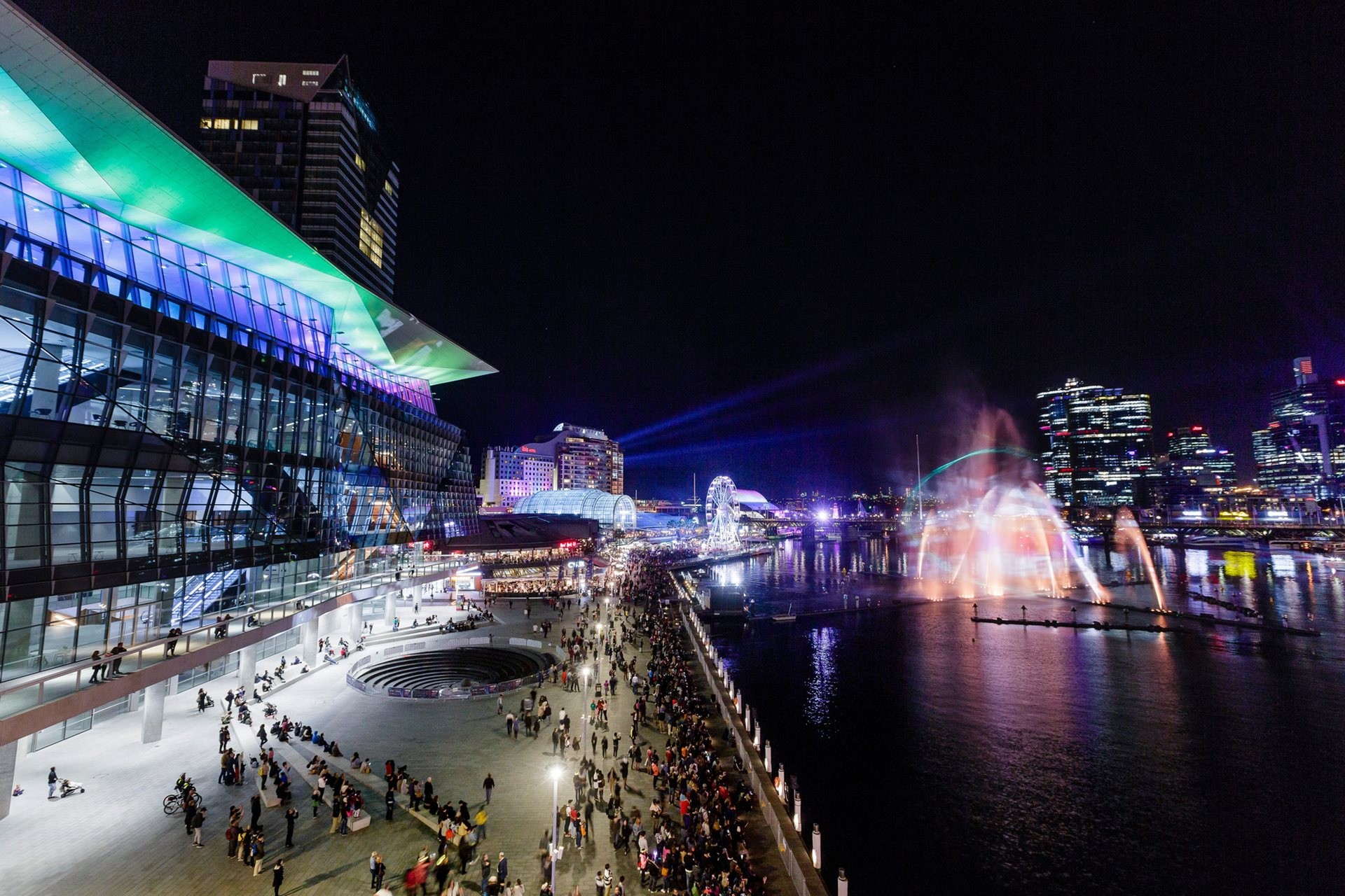 Darling Harbour, Sydney - mô hình waterfront CBD kết hợp mặt nước, thương mại, dịch vụ và trải nghiệm đô thị. Darling Harbour, Sydney - mô hình waterfront CBD kết hợp mặt nước, thương mại, dịch vụ và trải nghiệm đô thị.