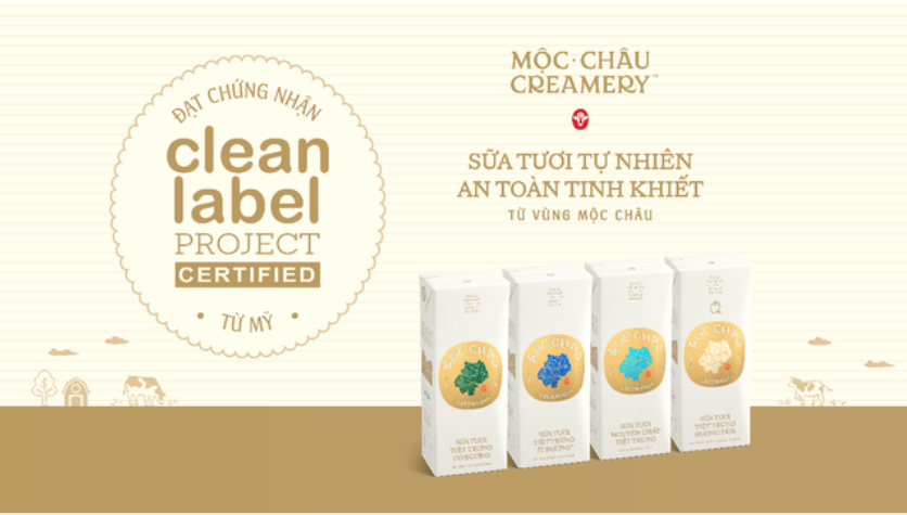 Mộc Châu Creamery nâng tầm thương hiệu với chứng nhận Clean Label Project từ Hoa Kỳ