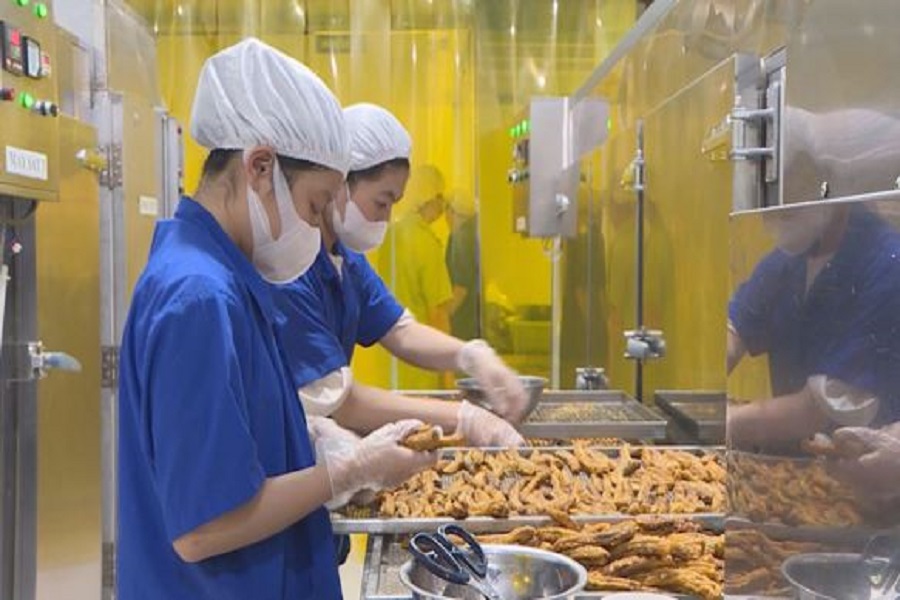Chế biến chuối La ba sấy dẻo tại Công ty TNHH Berryland Việt Nam, phường Lâm Viên - Đà Lạt lợi nhuận tăng khoảng 35-60% so với bán tươi. Ảnh: P.H. Chế biến chuối La ba sấy dẻo tại Công ty TNHH Berryland Việt Nam, phường Lâm Viên - Đà Lạt lợi nhuận tăng khoảng 35-60% so với bán tươi. Ảnh: P.H.