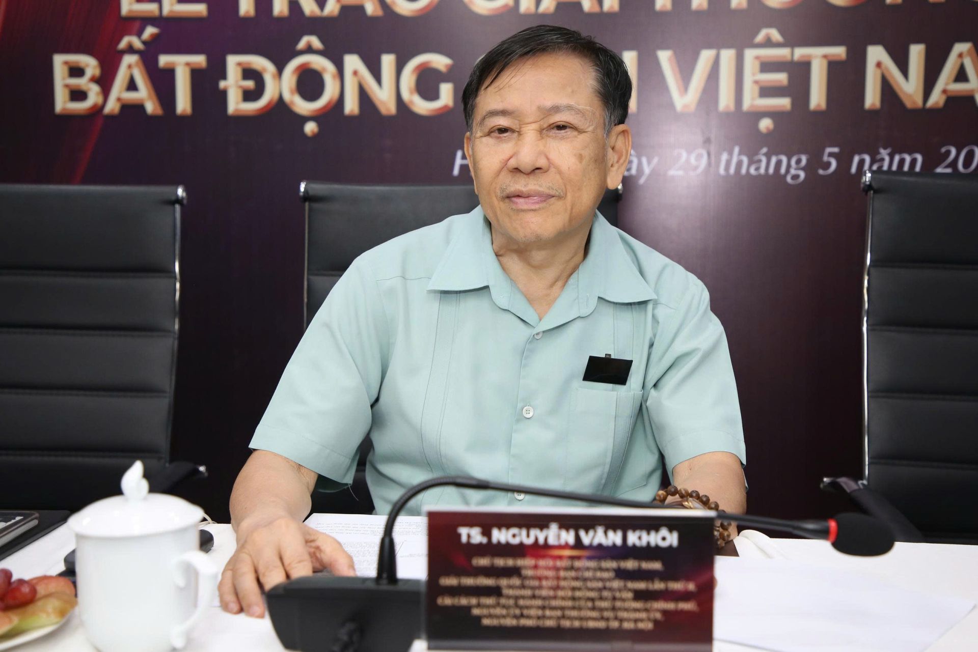 TS. Nguyễn Văn Khôi, Chủ tịch Hiệp hội Bất động sản Việt Nam TS. Nguyễn Văn Khôi, Chủ tịch Hiệp hội Bất động sản Việt Nam
