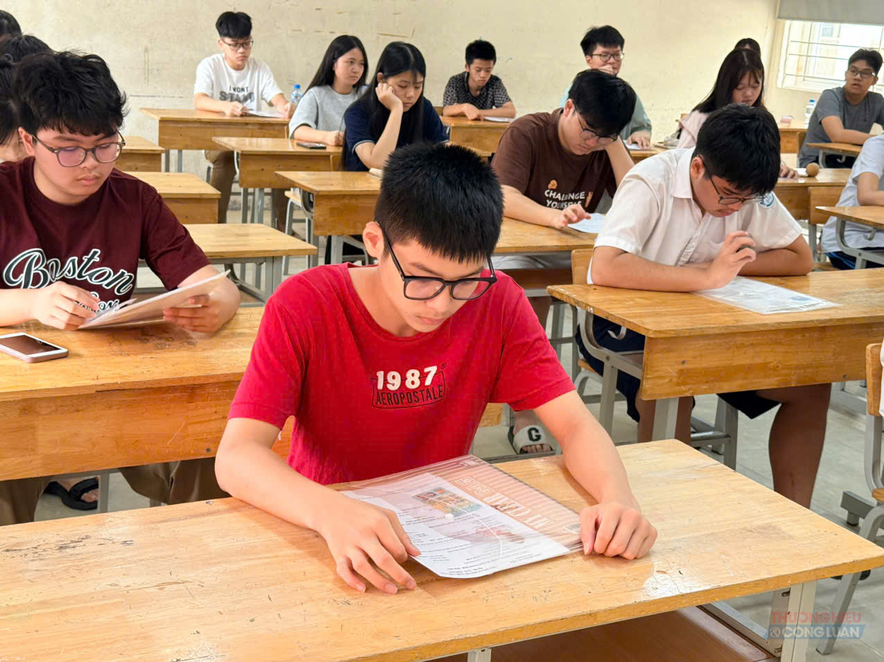615 thí sinh vắng mặt trong ngày làm thủ tục dự thi lớp 10 Hà Nội