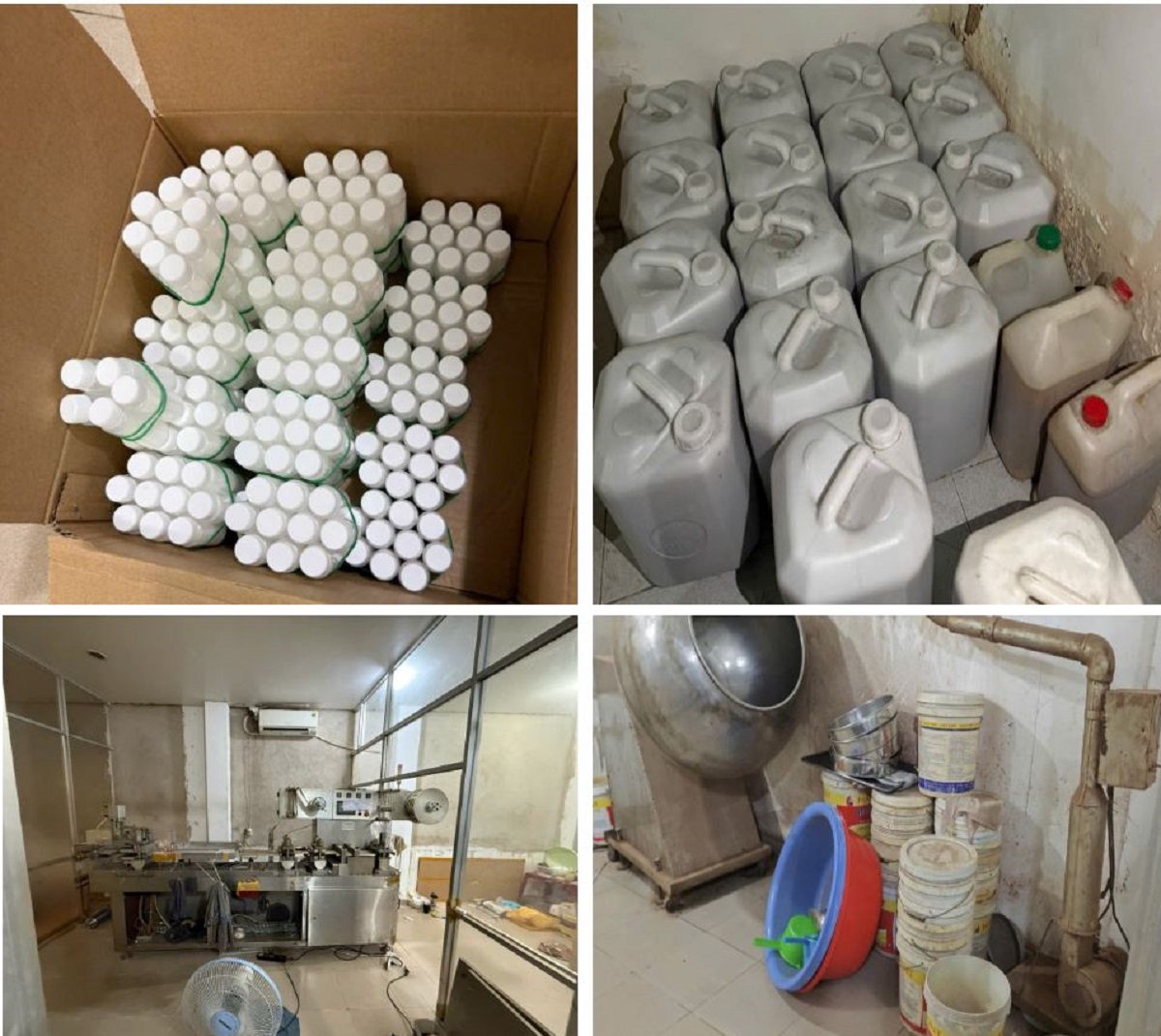 TP.HCM: Khởi tố 2 đối tượng cầm đầu đường dây sản xuất, buôn bán thuốc Đông dược cấm quy mô hàng chục tỷ đồng