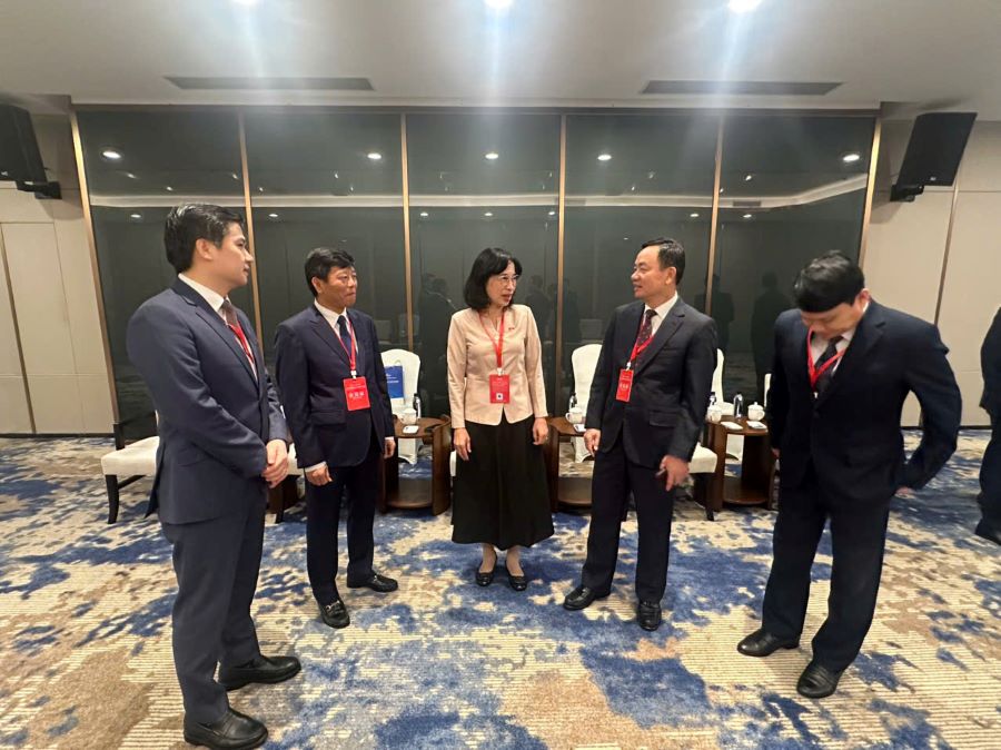 Lãnh đạo các địa phương Việt Nam gặp gỡ lãnh đạo tỉnh An Huy và thành phố Hợp Phì Lãnh đạo các địa phương Việt Nam gặp gỡ lãnh đạo tỉnh An Huy và thành phố Hợp Phì